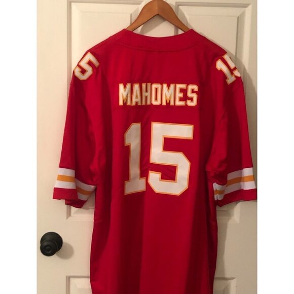 Unisex Chiefs NFL Football XXXL Mahomes 15 Jersey - Picture 4 of 7